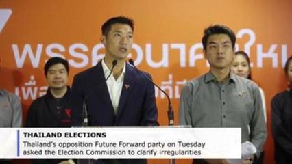 Thai anti-junta party asks election commission to clarify irregularities