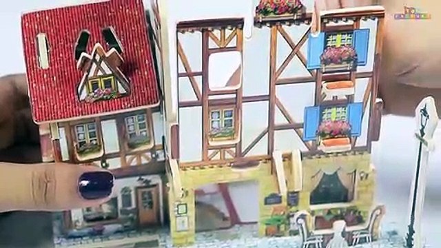 vidéo pour les enfants - puzzle 3d pour bébé, enfants, voitures pour les enfants - voiture de dessins animés pour les enfants