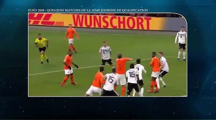 Euro 2020 | Quelques matchs de la 2ème journée de qualification