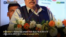 Nitin Gadkari's income jumps 140% in 5 years