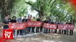 MCA youth protest for the dignity of Chinese community