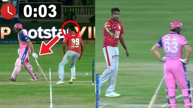 IPL 2019: ஒரே ஒரு அவுட்... சர்ச்சையில் சிக்கிய அஸ்வின்- வீடியோ