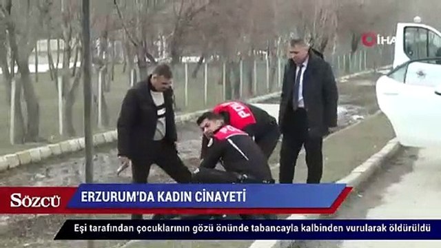 Üç çocuğunun annesini, sokak ortasında 3 kurşunla öldürdü