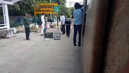 Tughlakabad to Okhla Emu Rail Journey (Delhi)
