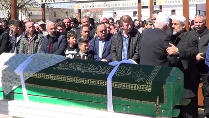 Baba oğulun acı vedası - KONYA