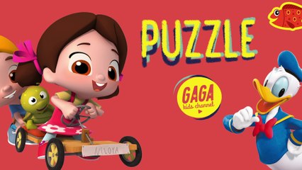 NİLOYA İLE YAPBOZ ÖĞRENİYORUM I LEARN TO DO PUZZLE - FUN KIDS VIDEO - DISNEY