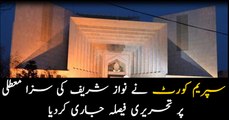 Supreme Court issues verdict on Nawaz's bail plea