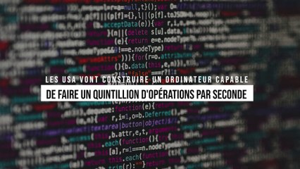 Ce superordinateur est capable de faire un quintillion d'opérations par seconde