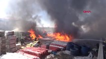 Aksaray Aksaray'da Isı Yalıtım Malzemesi Deposunda Yangın