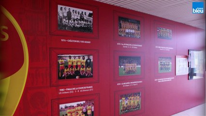 Visite du futur centre de formation de l'US Orléans