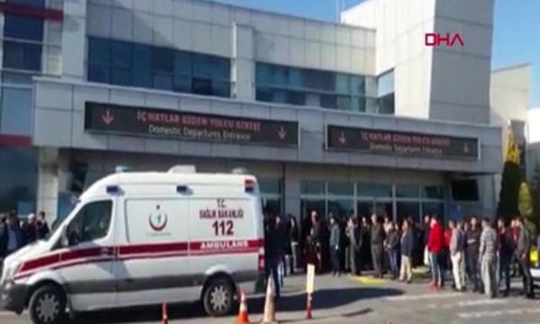 Kayseri Havalimanında silah sesleri