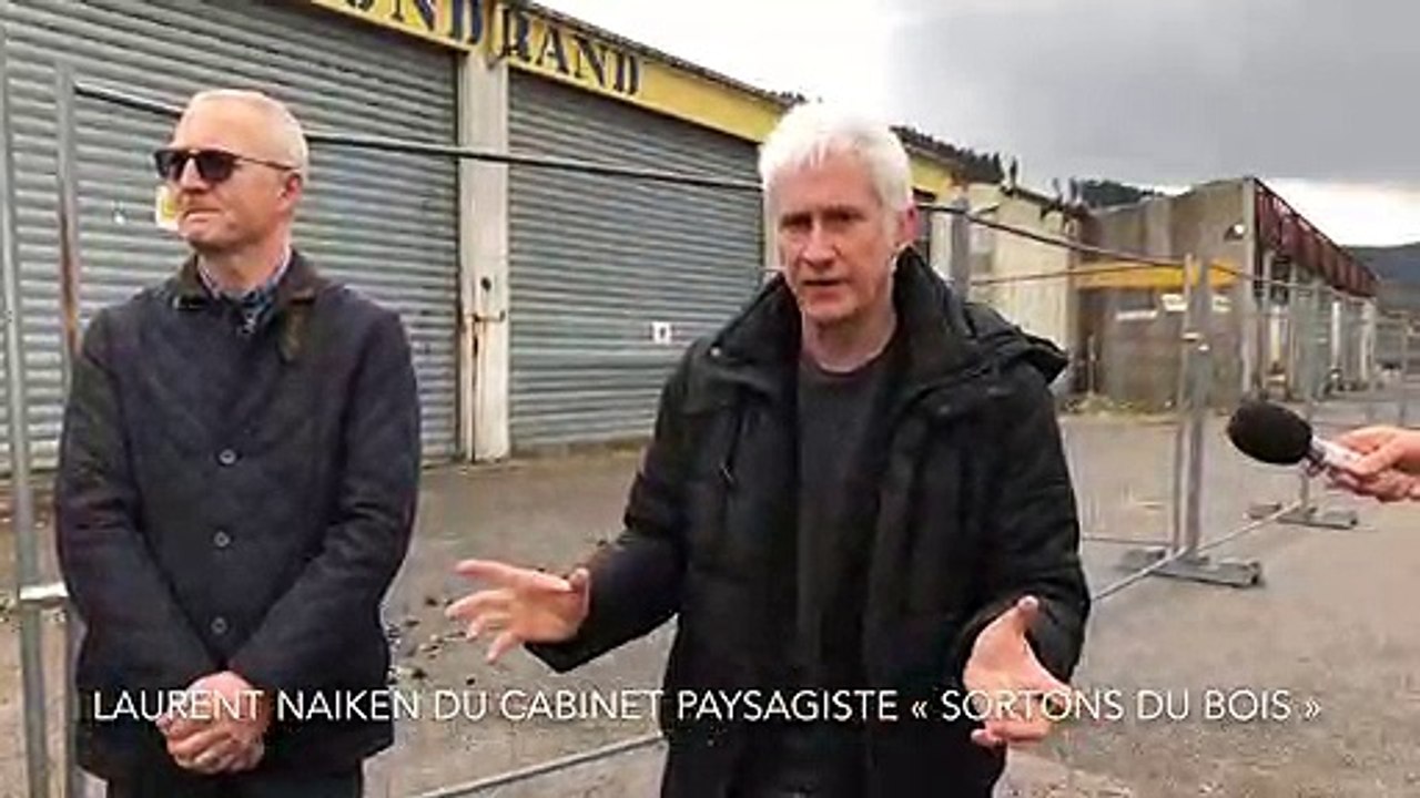 Aménagement du quartier de la gare à Saint-Dié-des-Vosges, pôle multimodal, avec Laurent Naiken, paysagiste du cabinet "Sortons du bois"
