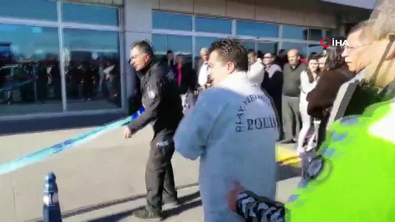 Kayseri Havaalanında silah sesleri duyuldu yaralı polisler var