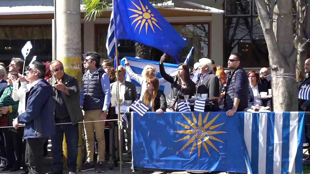 ΜΑΚΕΔΟΝΕΣ ΔΡΑΜΙΝΟΙ στην παρέλαση της 25ης Μαρτί...