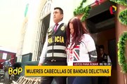 Muchas bandas delictivas ahora son lideradas por mujeres