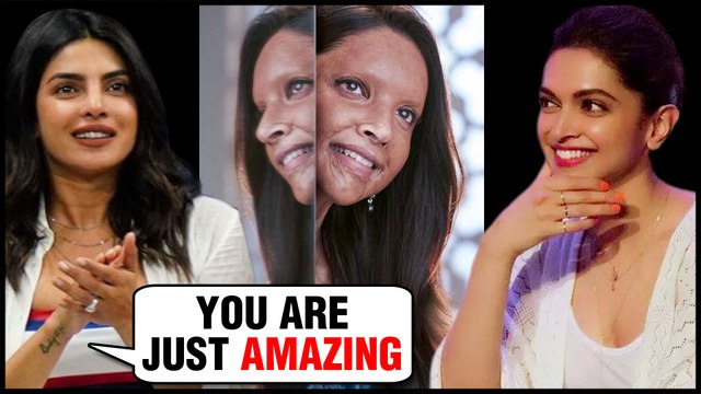 Priyanka Chopra REACTS On Deepika Padukone Chhapaak First Look