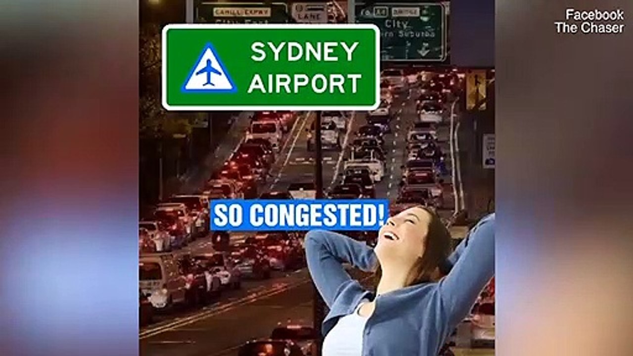 Hilarious tourism ad for Sydney after it was ra...