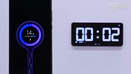 La carga rápida de Xiaomi Super Charge Turbo carga el móvil en 17 minutos