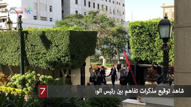 شاهد توقيع مذكرات تفاهم بين رئيس الوزراء ورئيس بلغاريا