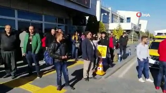 Kayseri Havalimanı'nda silah sesleri! Yaralılar var