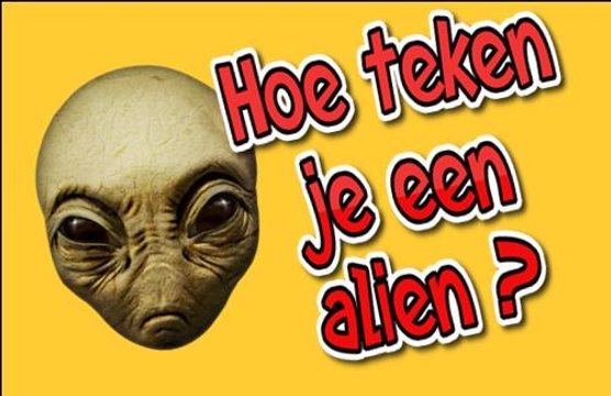 De Tekentovenaar: Hoe teken je een alien? Leren Tekenen!