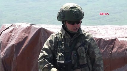 Ankara Kuzey Irak Hakurk'taki Temel Çakır Üs Bölgesinde Görev Yapan Askerler Teröristlerin...