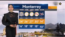 El pronóstico del tiempo con Pamela Longoria Martes 26 Marzo 2019. @pamelaalongoria #Mexico #Monterrey #Aguascalientes #MeteoMedia #Weather #Clima