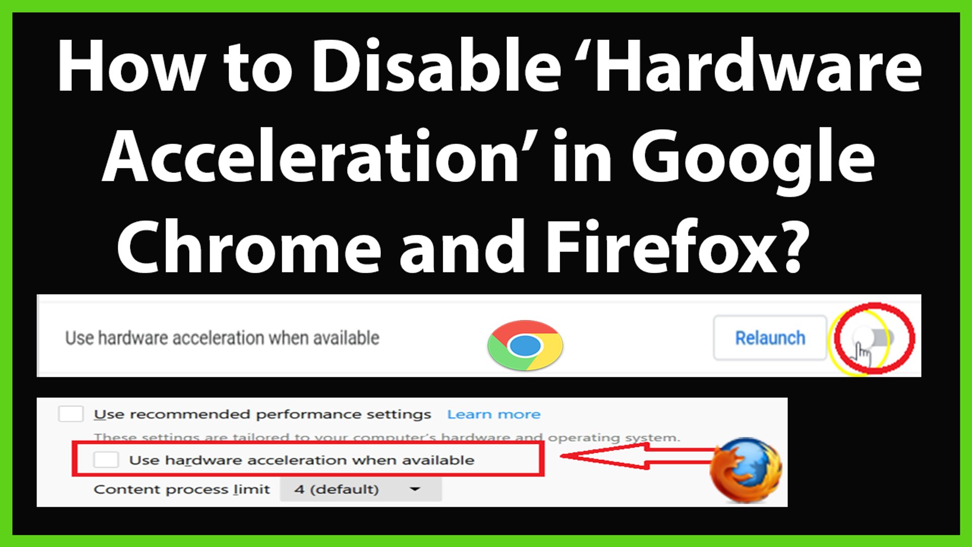 Disable acceleration. How enable Hardware Acceleration and raster in Google Chrome Chromium.