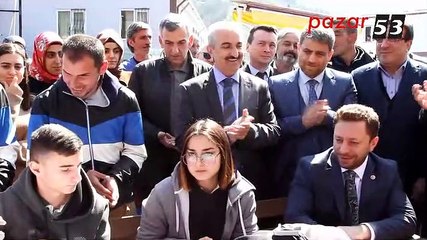 Avcı Pazar'da mest oldu