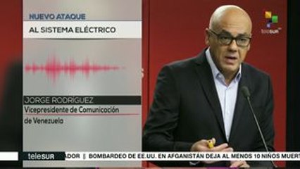Venezuela suspenderá actividades para atender nuevo ataque eléctrico