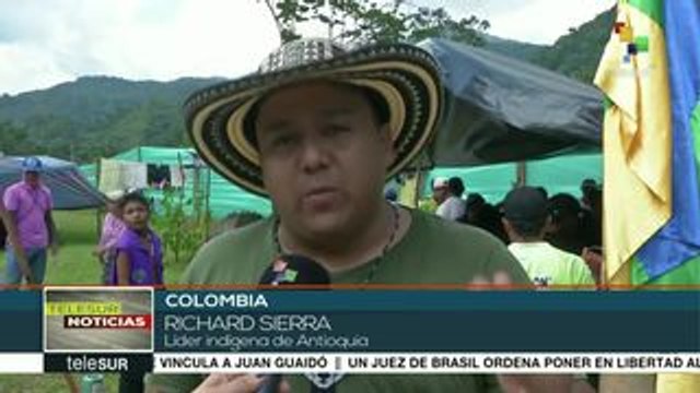 Colombia: campesinos e indígenas se agrupan en gran minga nacional