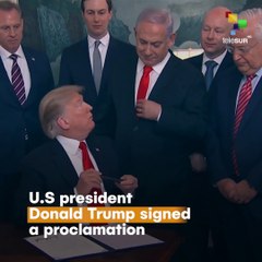 The Golan-Heights, Trump's Latest Pro-israel Move