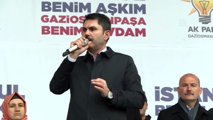 Bakan Kurum Gaziosmanpaşa'da halka hitap etti (2) - İSTANBUL