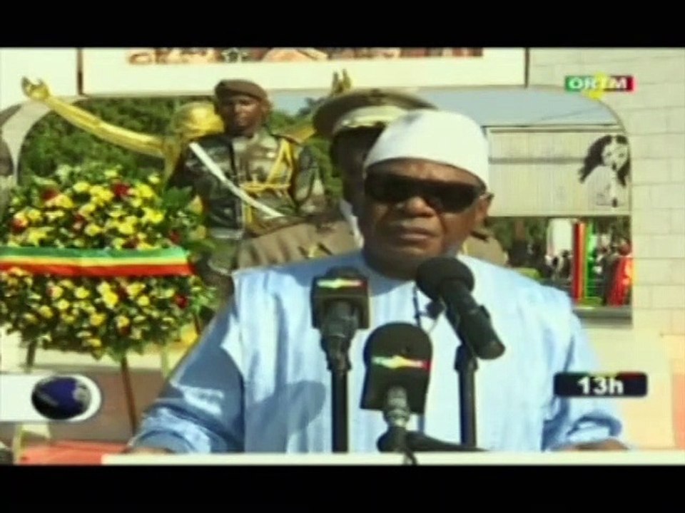 ORTM -  Discours du Président à l’occasion de la célébration de la fête de l’acquisition de la démocratie au Mali