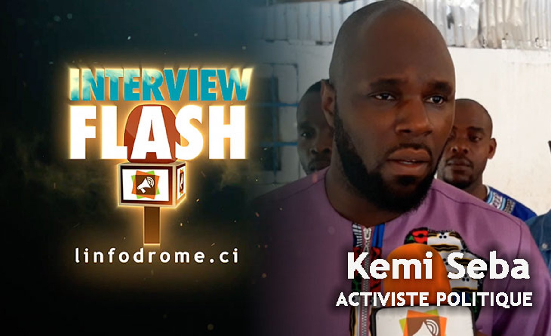 Interview Flash : Les positions tranchées de Kemi Seba
