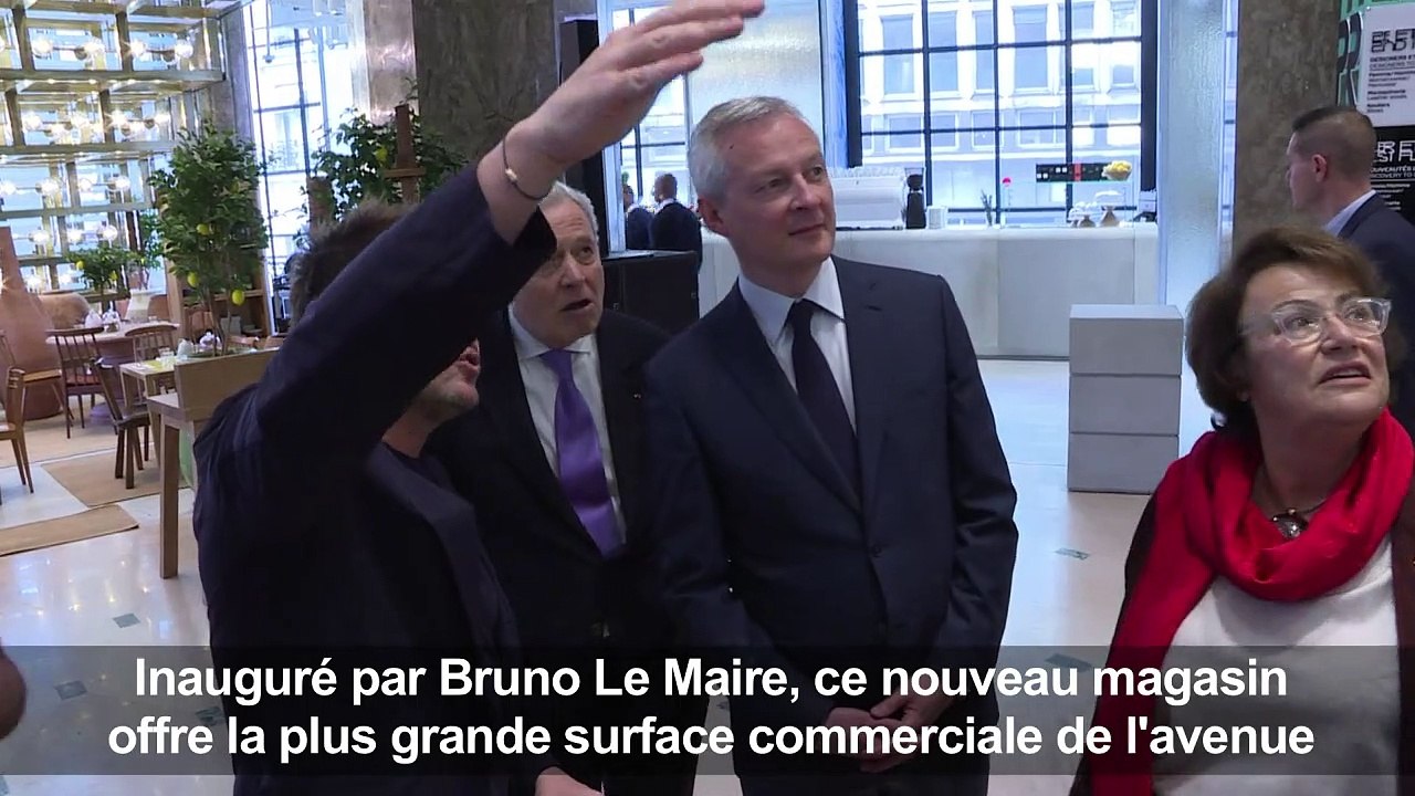 Les Galeries Lafayette à la conquête des Champs-Elysées