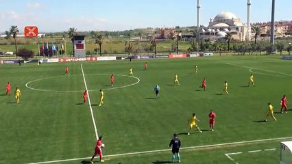 U17 Milliler Romanya'ya mağlup oldu