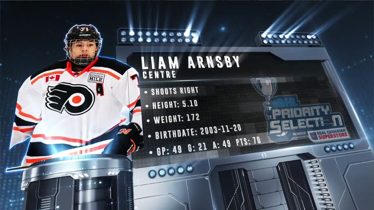 Liam Arnsby OHL Draft Profile