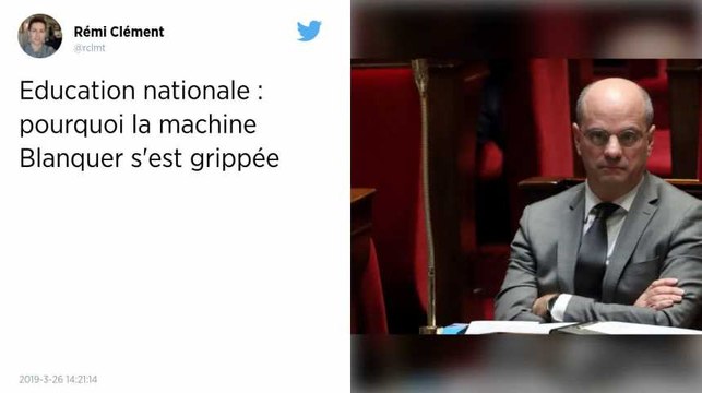 « C'est un bobard ! » : Jean-Michel Blanquer démonte les rumeurs autour de la loi sur l'« École de la confiance »