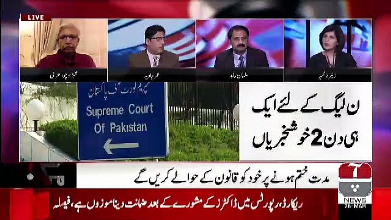 Agar 6 Hafte Me Nawaz Sharif Behter Hojate Hain Aur Phir Jail Jane Ke Baad Agar Stress Me Ajate Hain To Kia Hoga..   Umar Javed Response