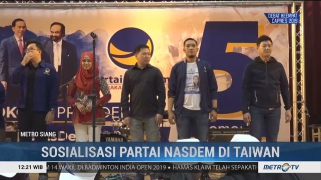 Partai NasDem Lantik Pengurus DPP Taiwan