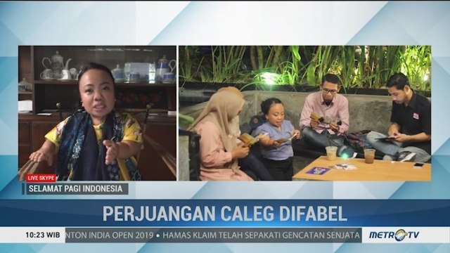 Anggiasari Puji Aryatie, Caleg Partai NasDem Pejuang Hak Disabilitas