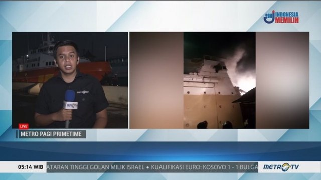 Penyebab Kebakaran Kapal Milik Pelni Masih Diselidiki