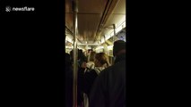 NYC metro tunnel flooded with brown liquid following water main break