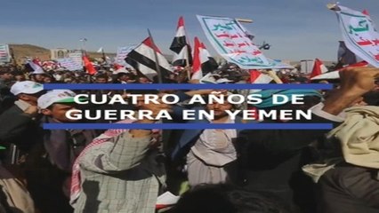 Yemen llega a los 4 años de guerra sin paz a vista