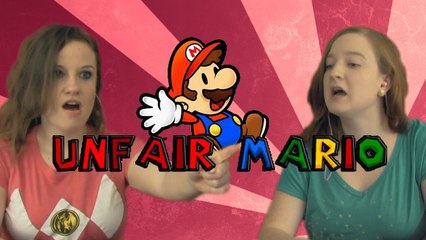 LET THE RAGE BEGIN! - Girls Play - Unfair Mario - Level 1