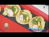 Cocina Vegana: ¡Tacos de flor de calabaza con salsa verde!