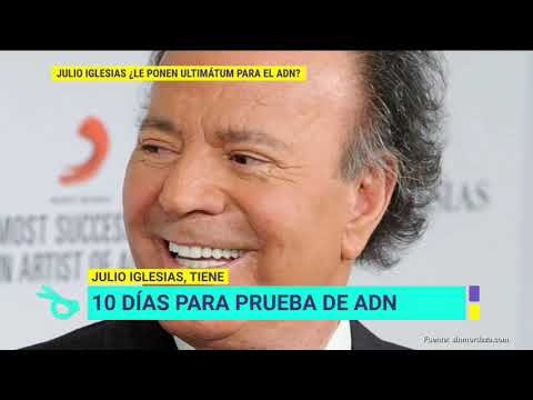 Julio Iglesias tiene 10 días para hacerse prueba de ADN | De Primera Mano