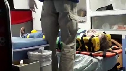 Colisão traseira deixa motociclista ferido