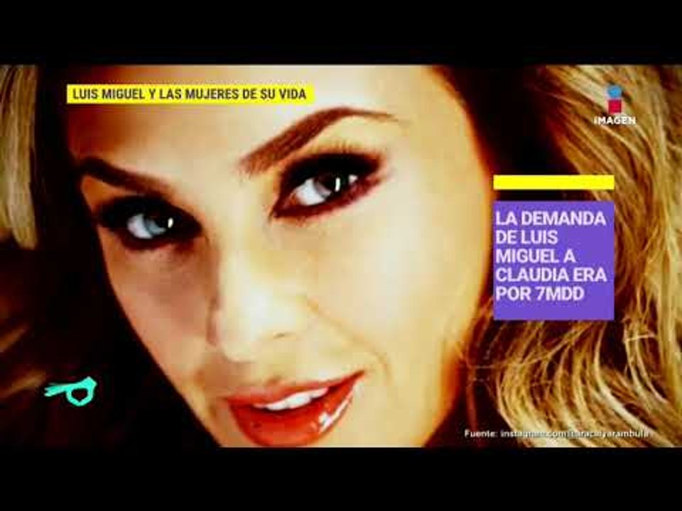 Claudia de Icaza opina sobre las mujeres en la vida de Luis Miguel | De Primera Mano